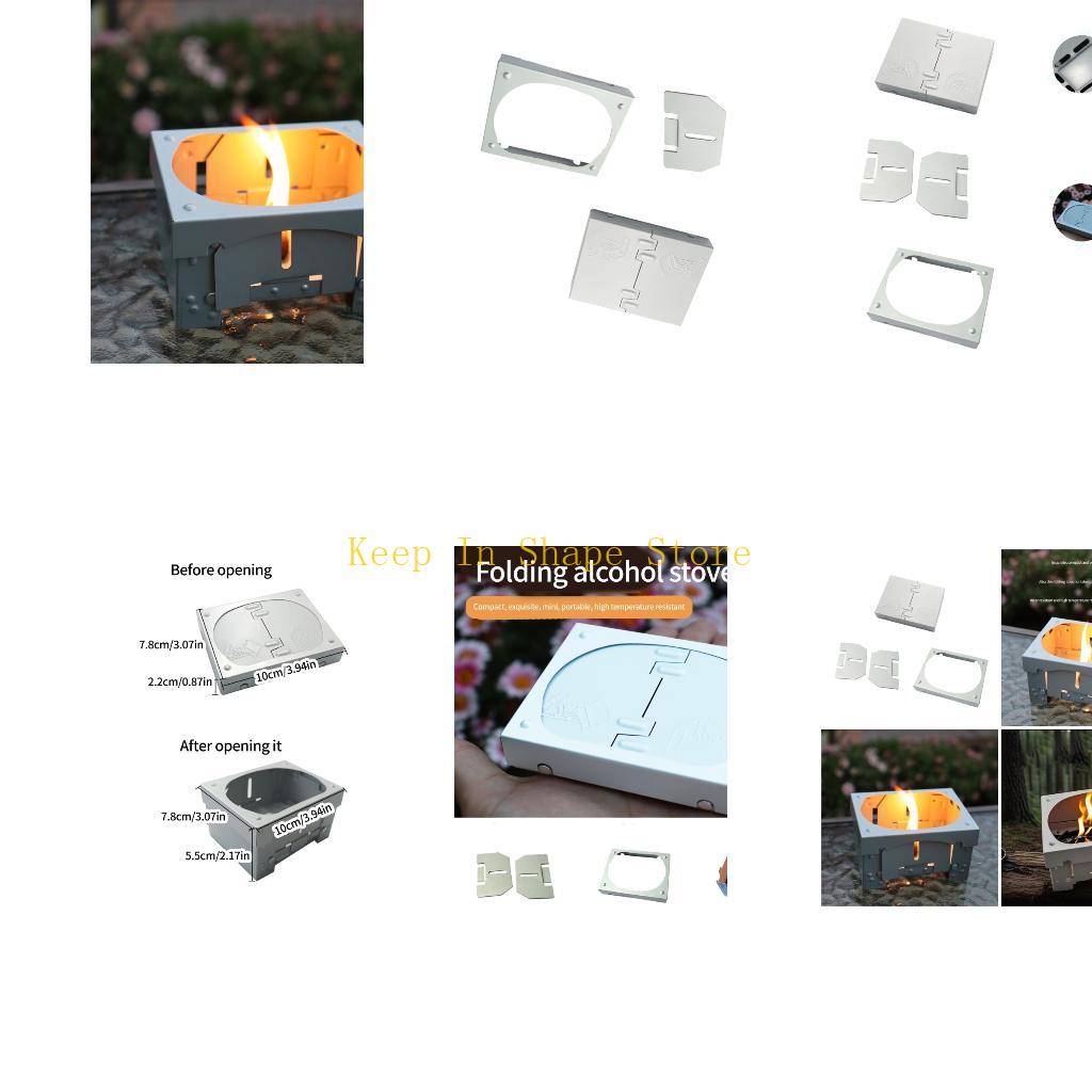 Camping Cooking Alcohol - U1JC składana kuchenka obozowa kompakty odłączane