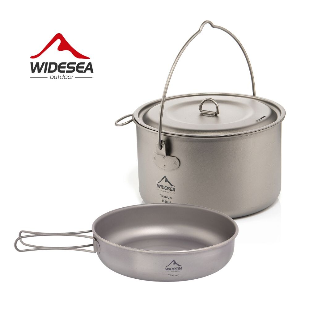 Camping Cooking Recipes - Widesea Camping zastawa stołowa tytanowy zestaw
