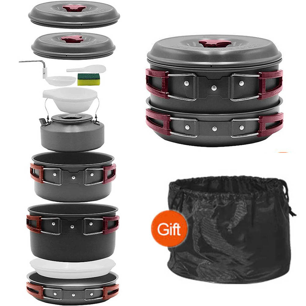 Camping Cooking Kit - Gotowanie na świeżym powietrzu Zestaw piknikowy