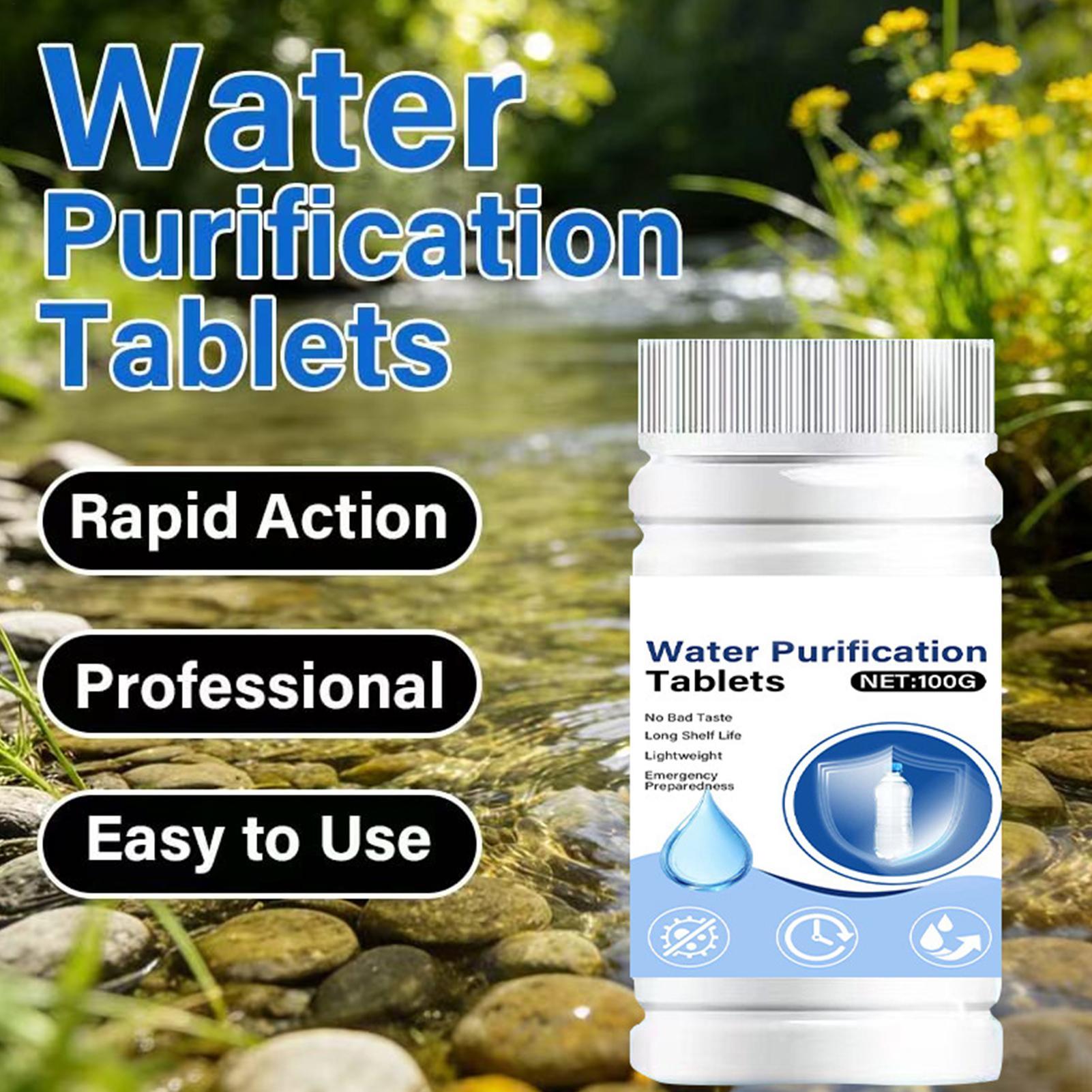Water Purification Tablet - Szybko rozpuszczające się tabletki do oczyszczania