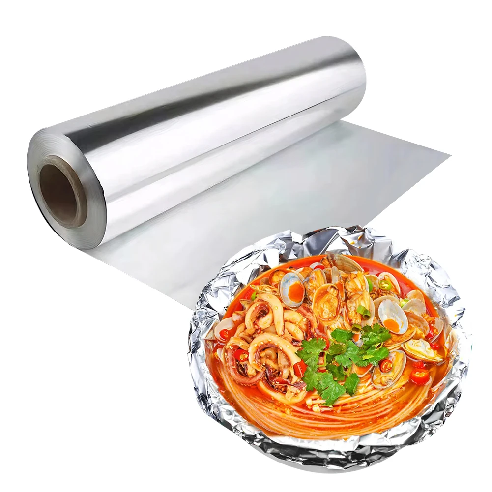 Aluminum Foil Heavy Duty - 1 opakowanie jednorazowej folii aluminiowej klasy