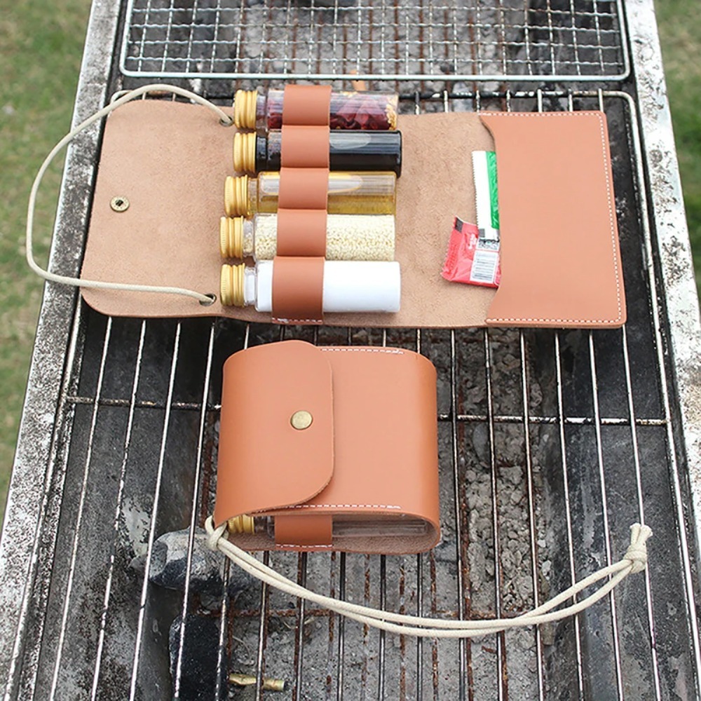 Camping Cooking Bag - Zestaw butelek na przyprawy kempingowe na