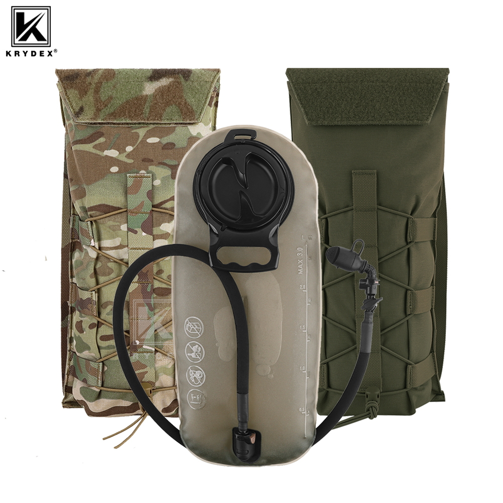 Camping Cooking Bag - KRYDEX Taktyczny Plecak Hydracyjny Molle 3L