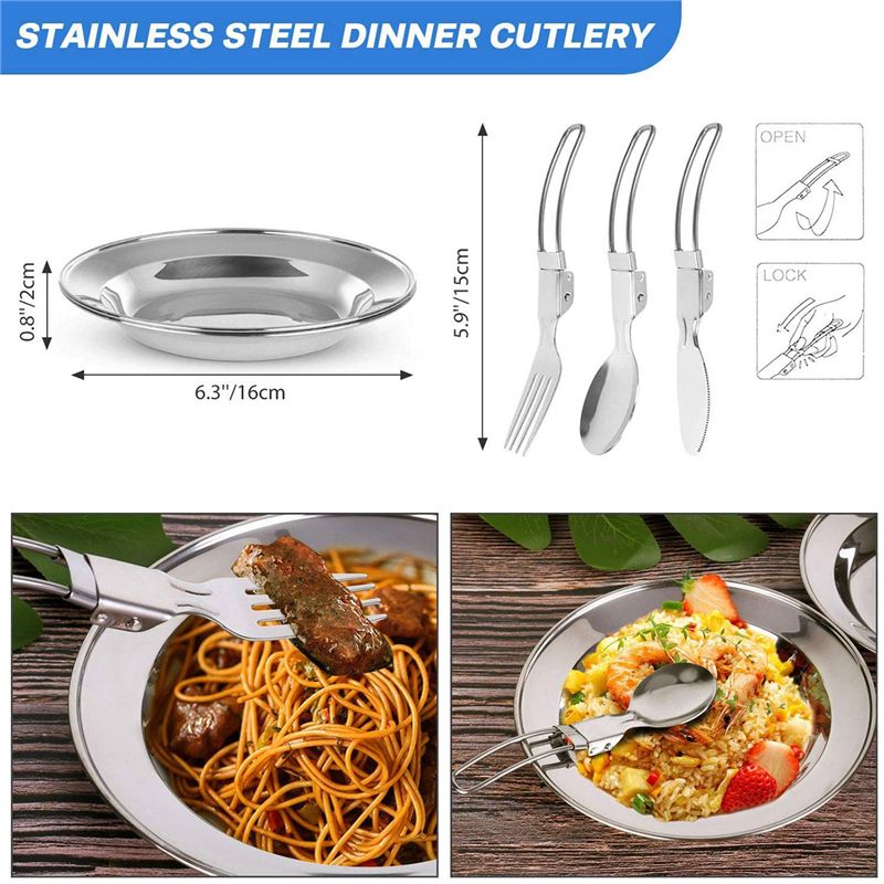 【KUPCY】 Zestaw naczyń kempingo – Camping Cooking Accessories recenzja i cena