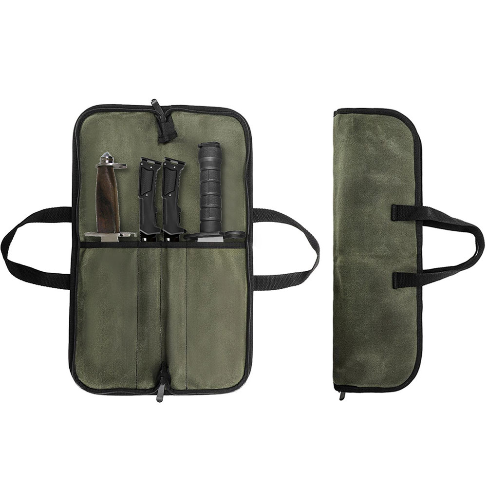 Torba na noże z woskowanego pł – Camping Cooking Bag recenzja i cena