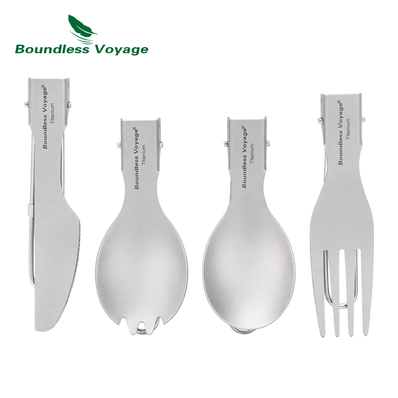 Boundless Voyage Tytanowy Skła – Camp Spork Set recenzja i cena