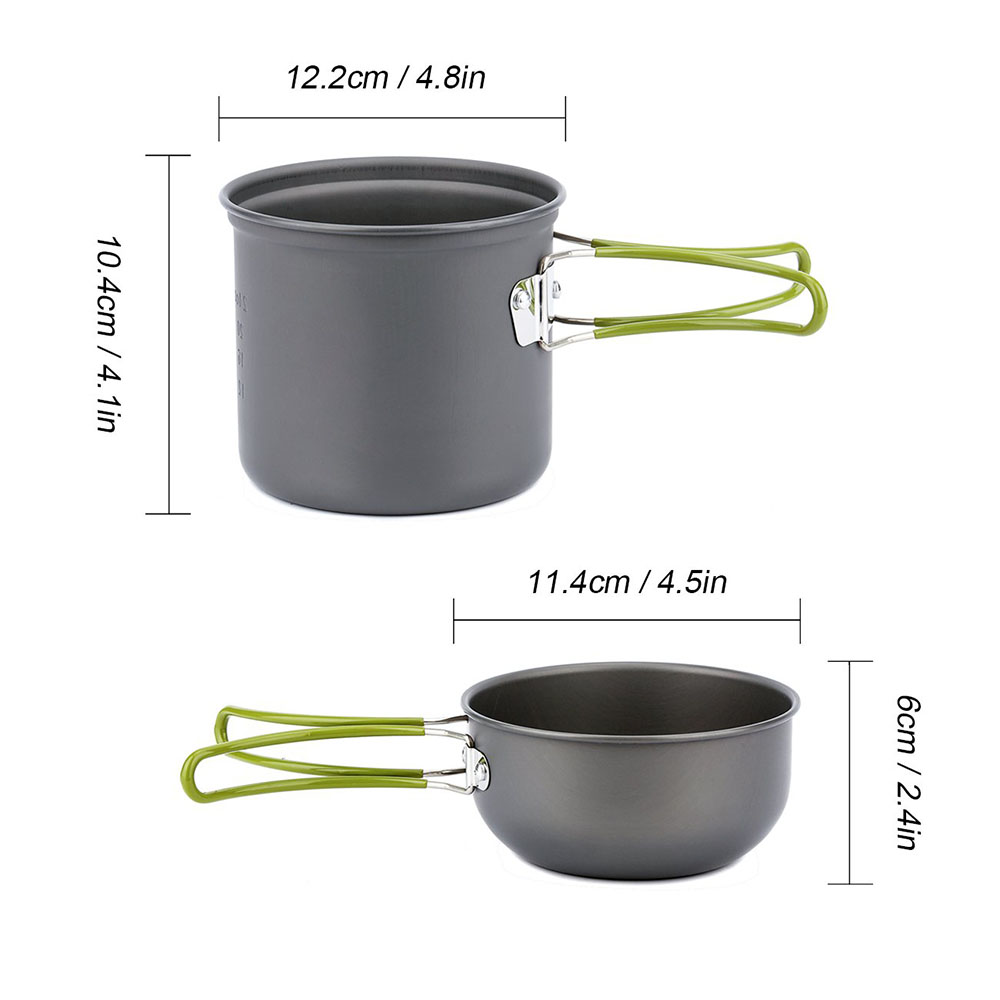 Ultralekkie garnki kempingowe  – Camping Cooking Recipes recenzja i cena