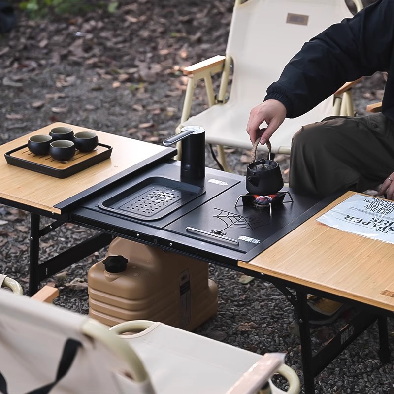 Aluminiowy stół kempingowy IGT – Camping Cooking Table recenzja i cena