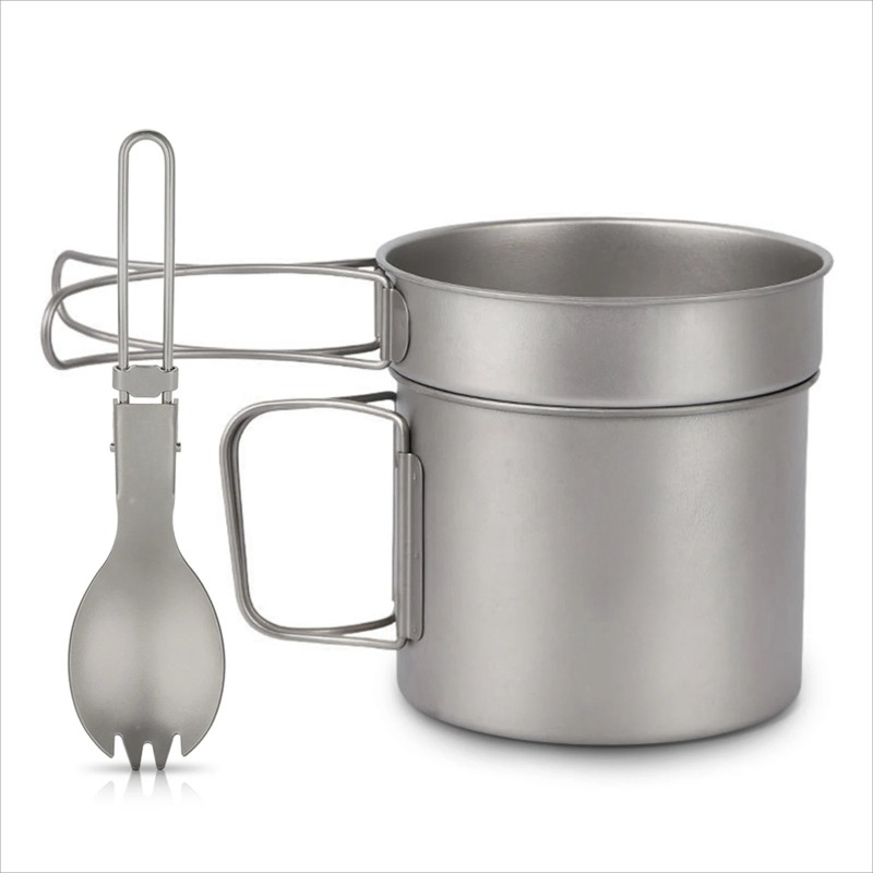 Lixada Ultralekki Tytanowy Zes – Camp Spork Set recenzja i cena