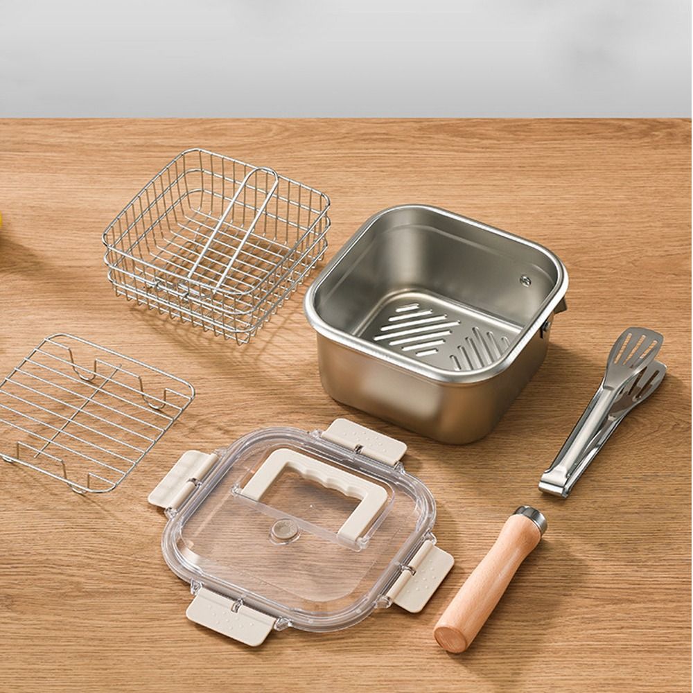Przenośna patelnia ze stali ni – Camping Cooking Recipes recenzja i cena