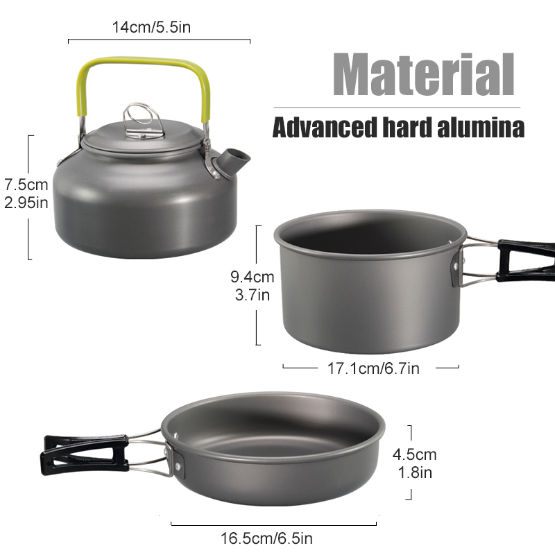 WESTTUNE Zestaw naczyń kemping – Camping Cooking Recipes recenzja i cena