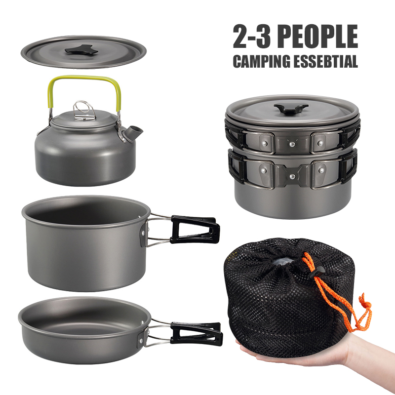 WESTTUNE Zestaw naczyń kemping – Camping Cooking Recipes recenzja i cena