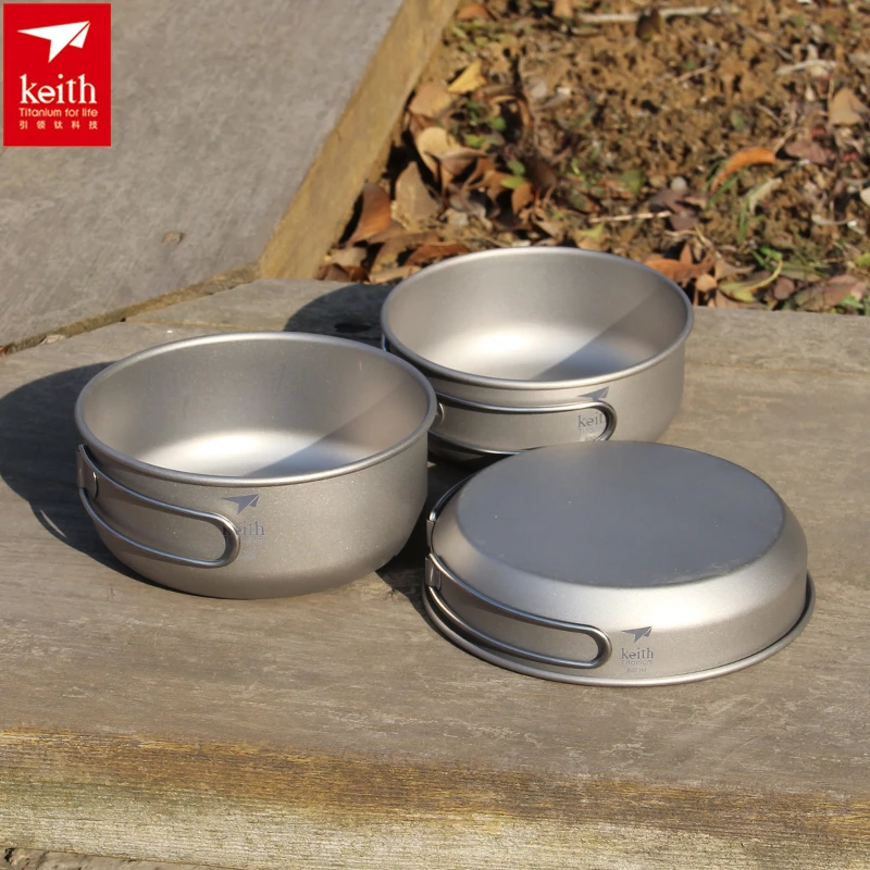 Keith 3PCS Titanium Cookware P – Camping Cooking Recipes recenzja i cena