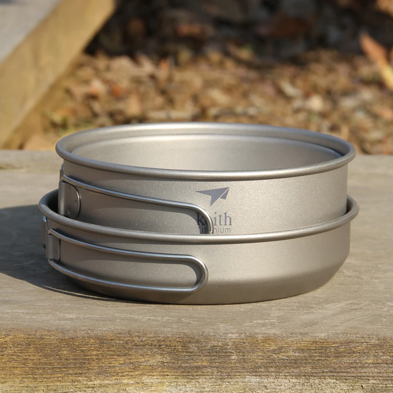 Keith 3PCS Titanium Cookware P – Camping Cooking Recipes recenzja i cena