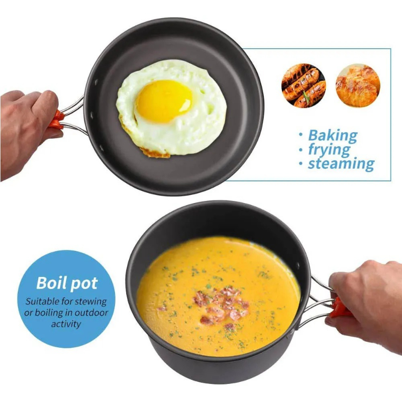Zestaw do gotowania na kemping – Camping Cooking Kit recenzja i cena