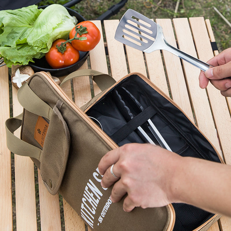 8-częściowy zestaw naczyń kuch – Camping Cooking Recipes recenzja i cena