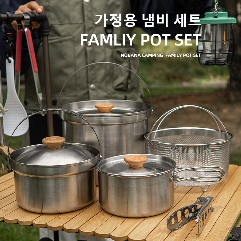 NOBANA najnowszy zestaw garnkó – Camping Cooking Recipes recenzja i cena
