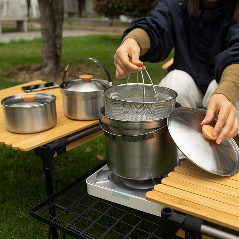 NOBANA najnowszy zestaw garnkó – Camping Cooking Recipes recenzja i cena