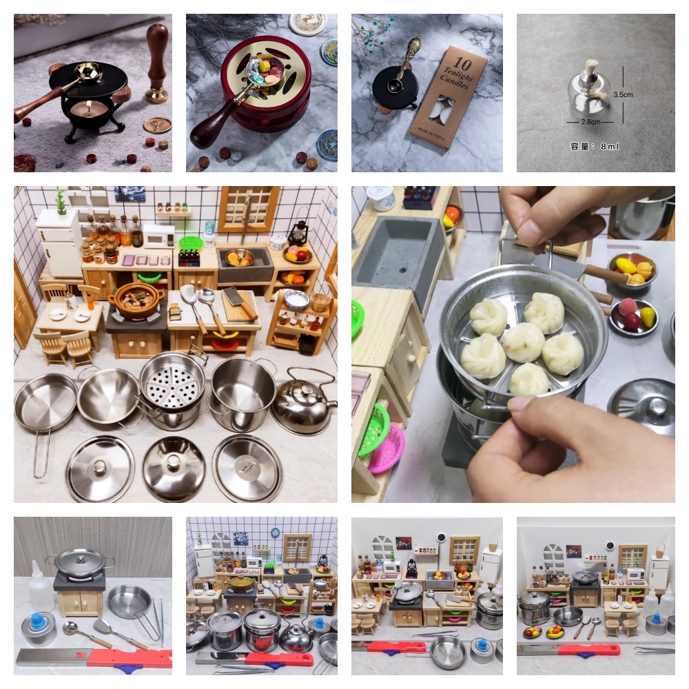 Domek dla lalek Miniaturowa sy – Camping Cooking Alcohol recenzja i cena