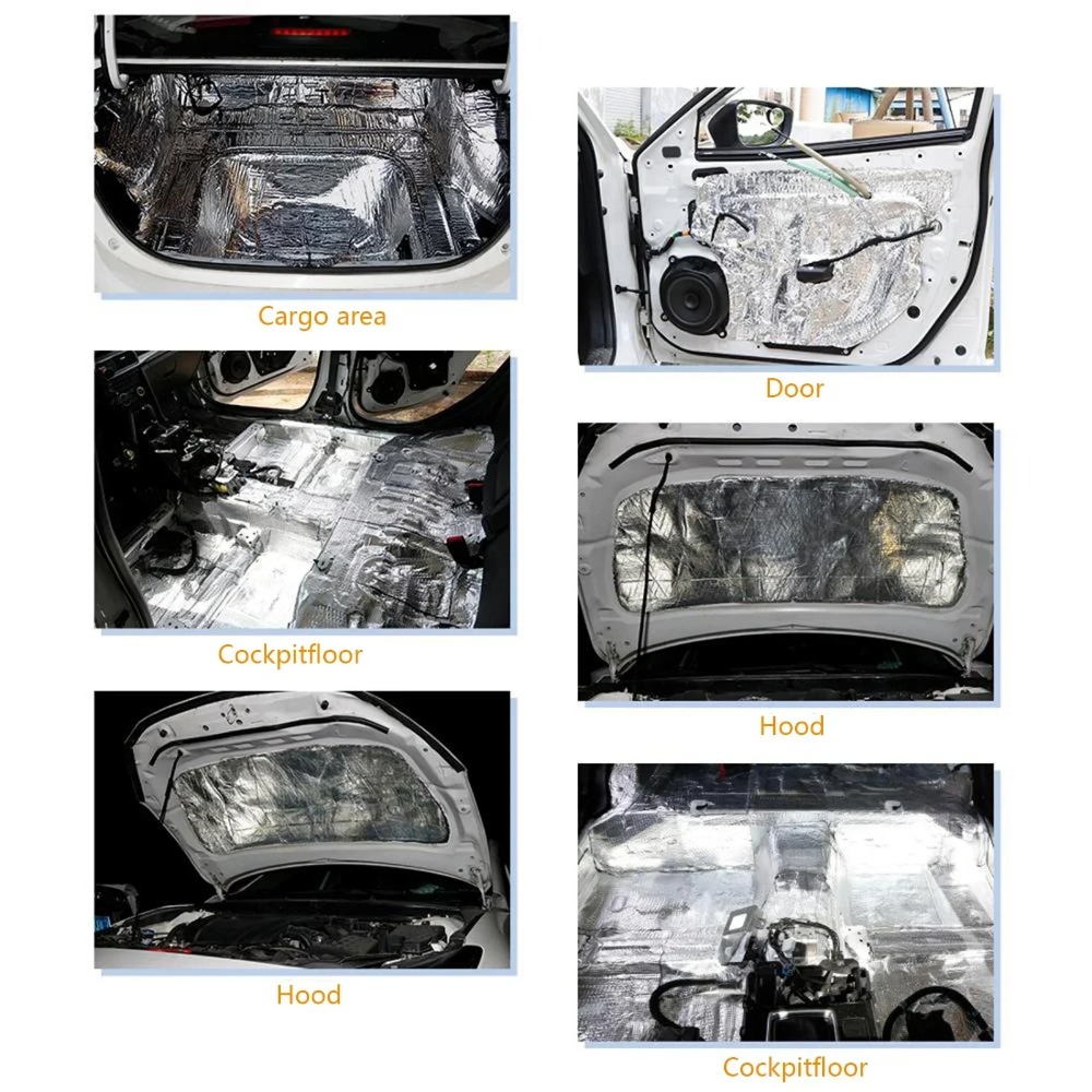 5/10MM wygłuszacz dźwięku mata – Aluminum Foil Heavy Duty recenzja i cena