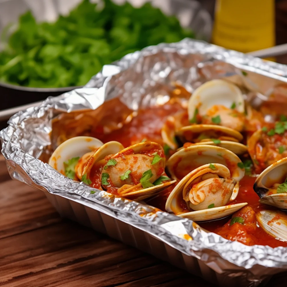 1 opakowanie jednorazowej foli – Aluminum Foil Heavy Duty recenzja i cena