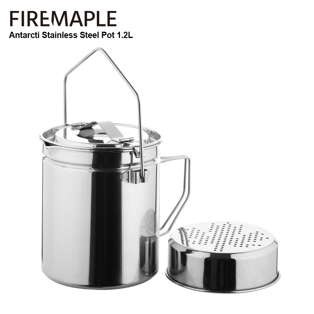 Ognisty garnek do gotowania na – Camping Cooking Kit recenzja i cena