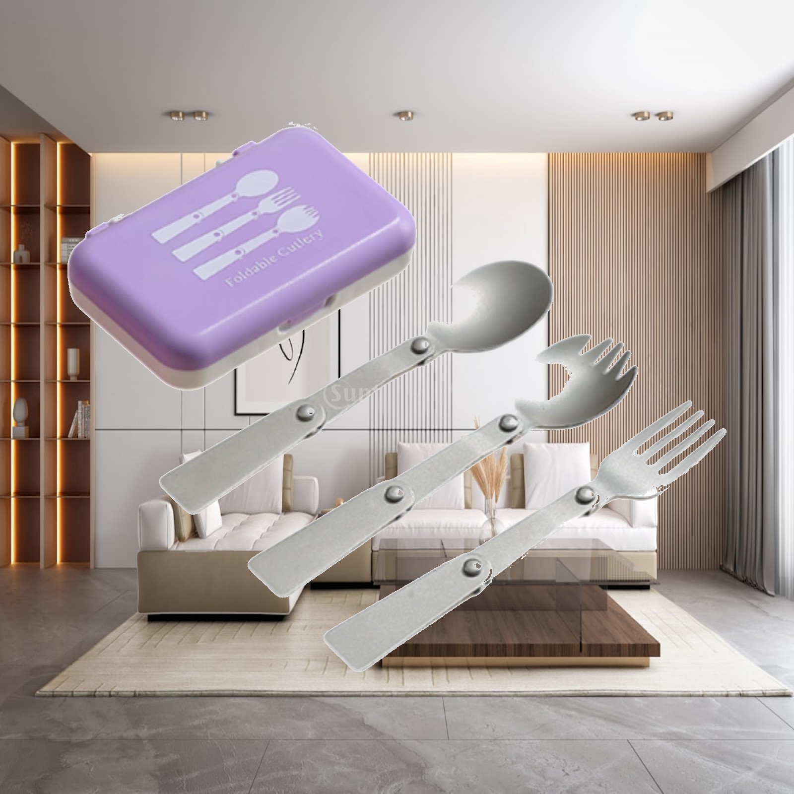 Zestaw składanych sztućców kem – Camp Spork Set recenzja i cena