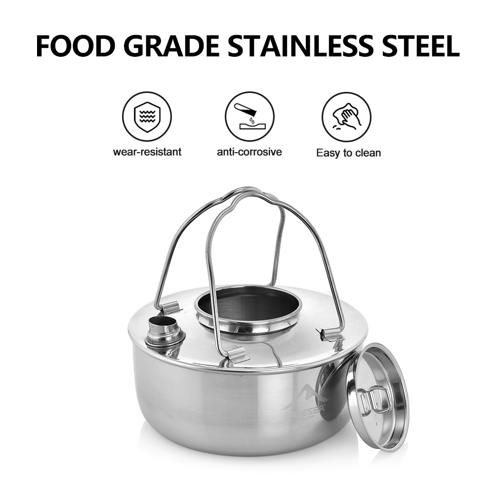 Widesea Camping Outdoor 1.7L S – Camping Cooking Kit recenzja i cena