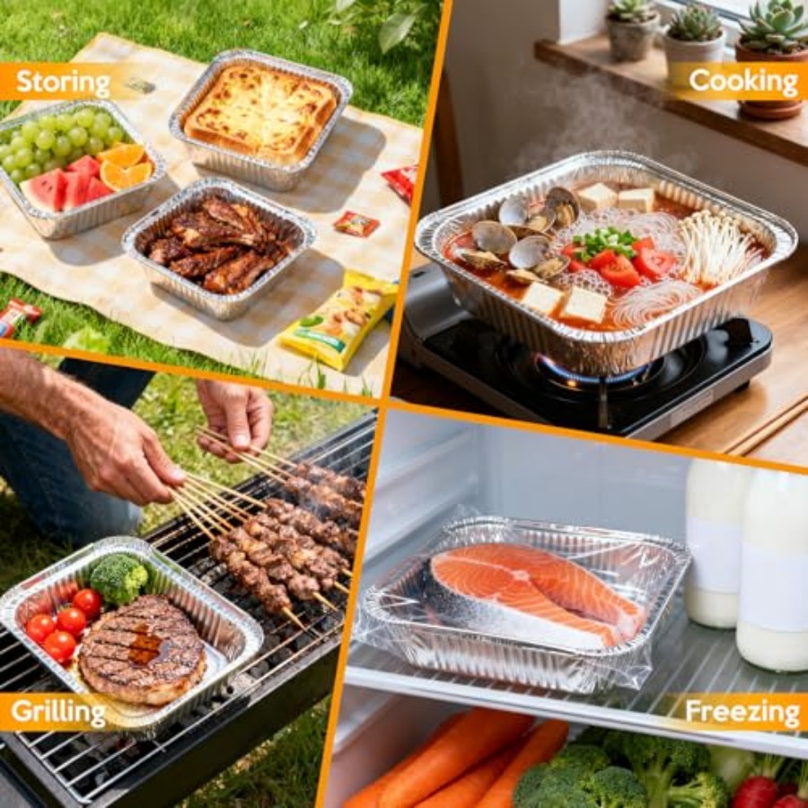 Formy aluminiowe jednorazowe 2 – Aluminum Foil Heavy Duty recenzja i cena