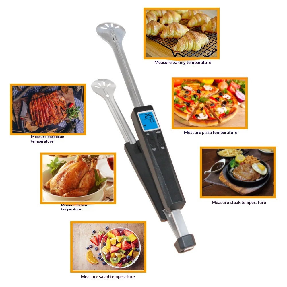 Termometr do mięsa z klemą, na – Meat Thermometer Camp recenzja i cena