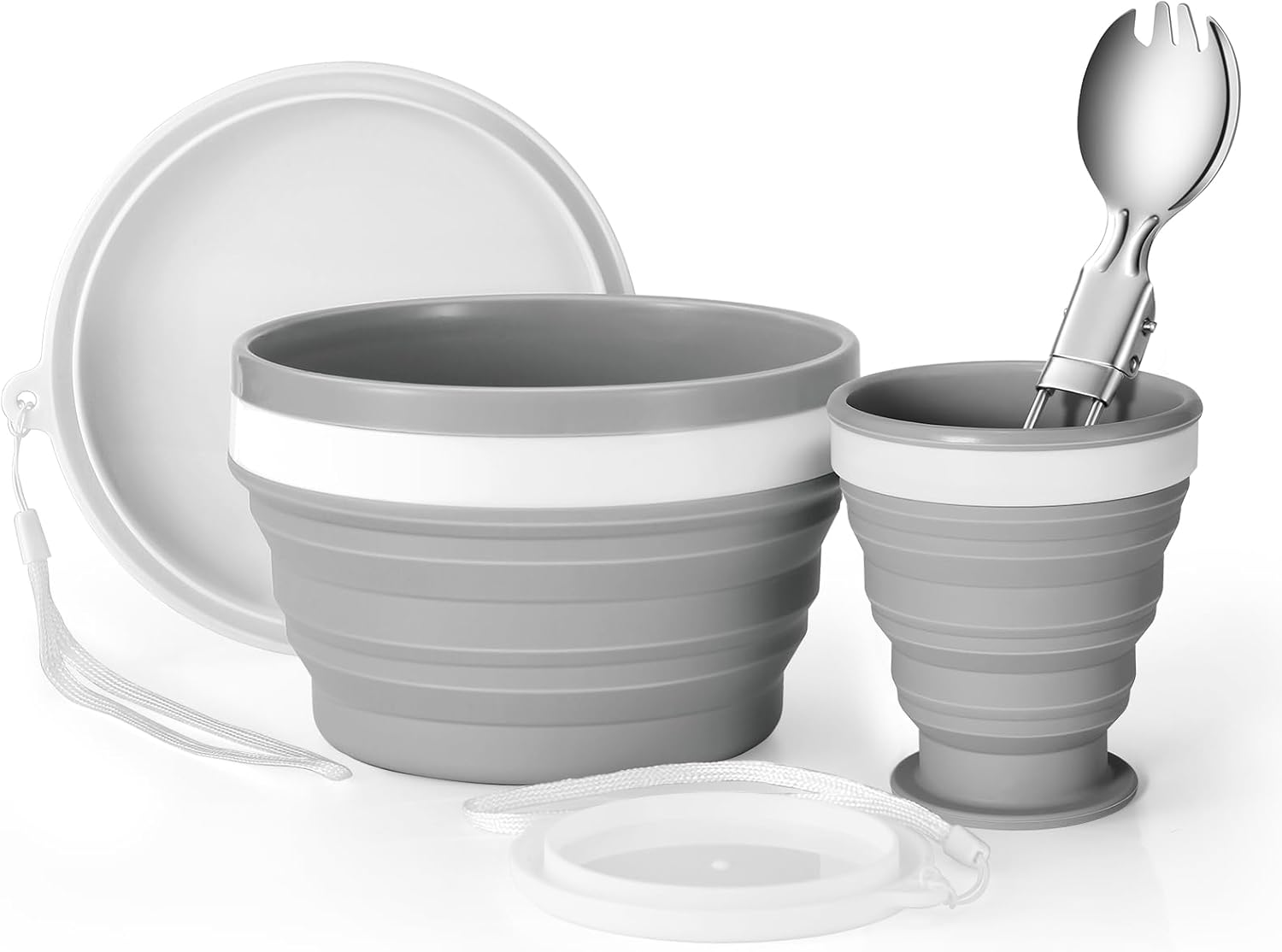 Składany silikonowy zestaw kub – Camp Spork Set recenzja i cena