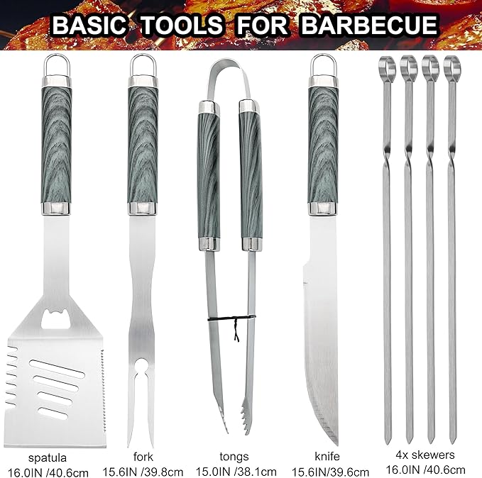 24-częściowy zestaw wytrzymały – Meat Thermometer Camp recenzja i cena